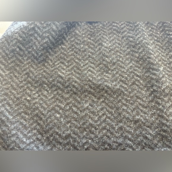 J Crew Wool Blend Skirt‎ Brown Herringbone Pull On Pockets Lined Sz 6 - Picture 15 of 15